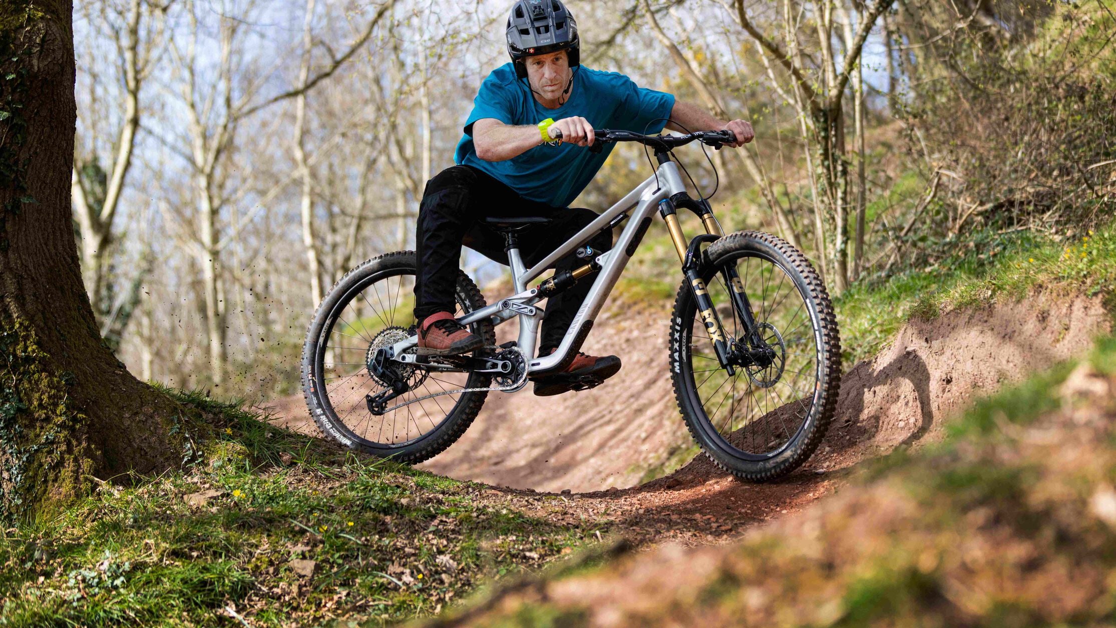 Sam Pilgrim on his Canyon Torque AL bike